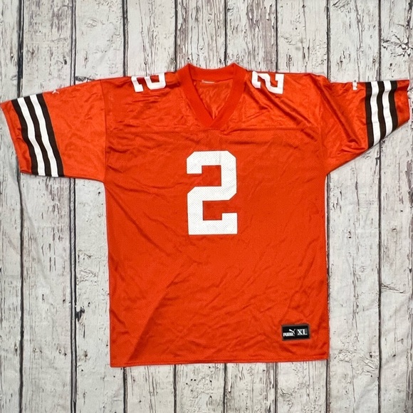 Tim Couch Cleveland Browns Puma NFL Football Sports Jersey Men's XL - Picture 1 of 7
